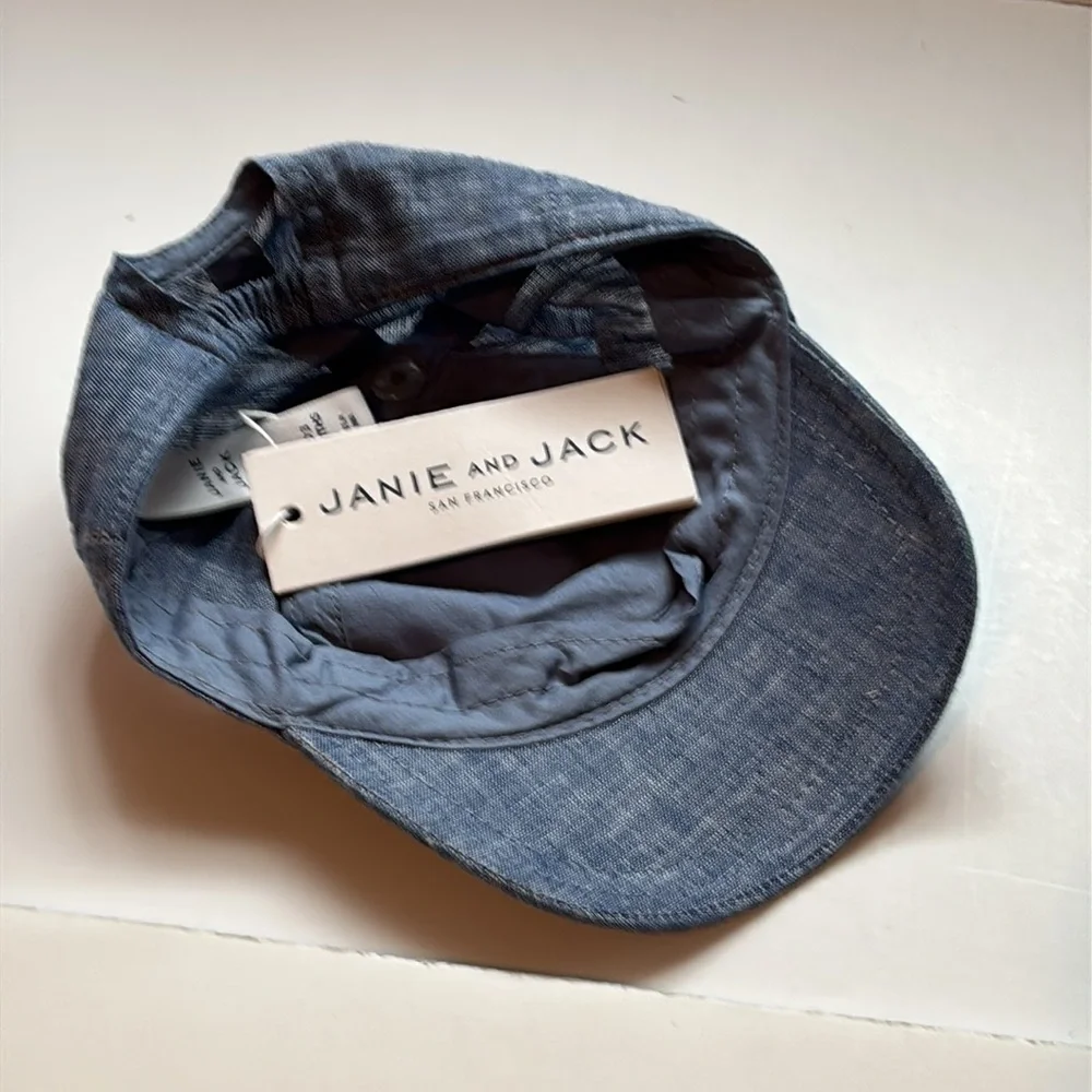 Janie and Jack Embroidered Whale Classic Cap